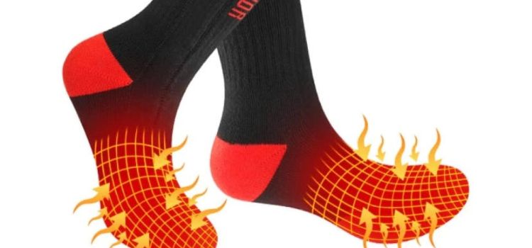 17H Rechargeable Heated Ski Sock